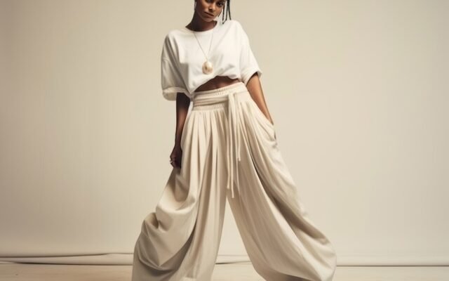 pantalon palazzo