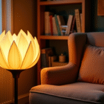 Lampe sur pied fleur : l'accessoire idéal pour un coin lecture lumineux