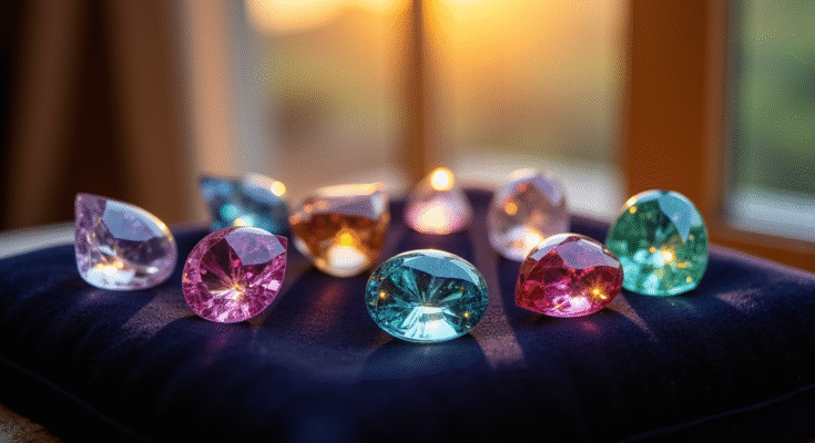 L'art de la gemmologie : la beauté captivante de chaque semiprecious gemstone décryptée